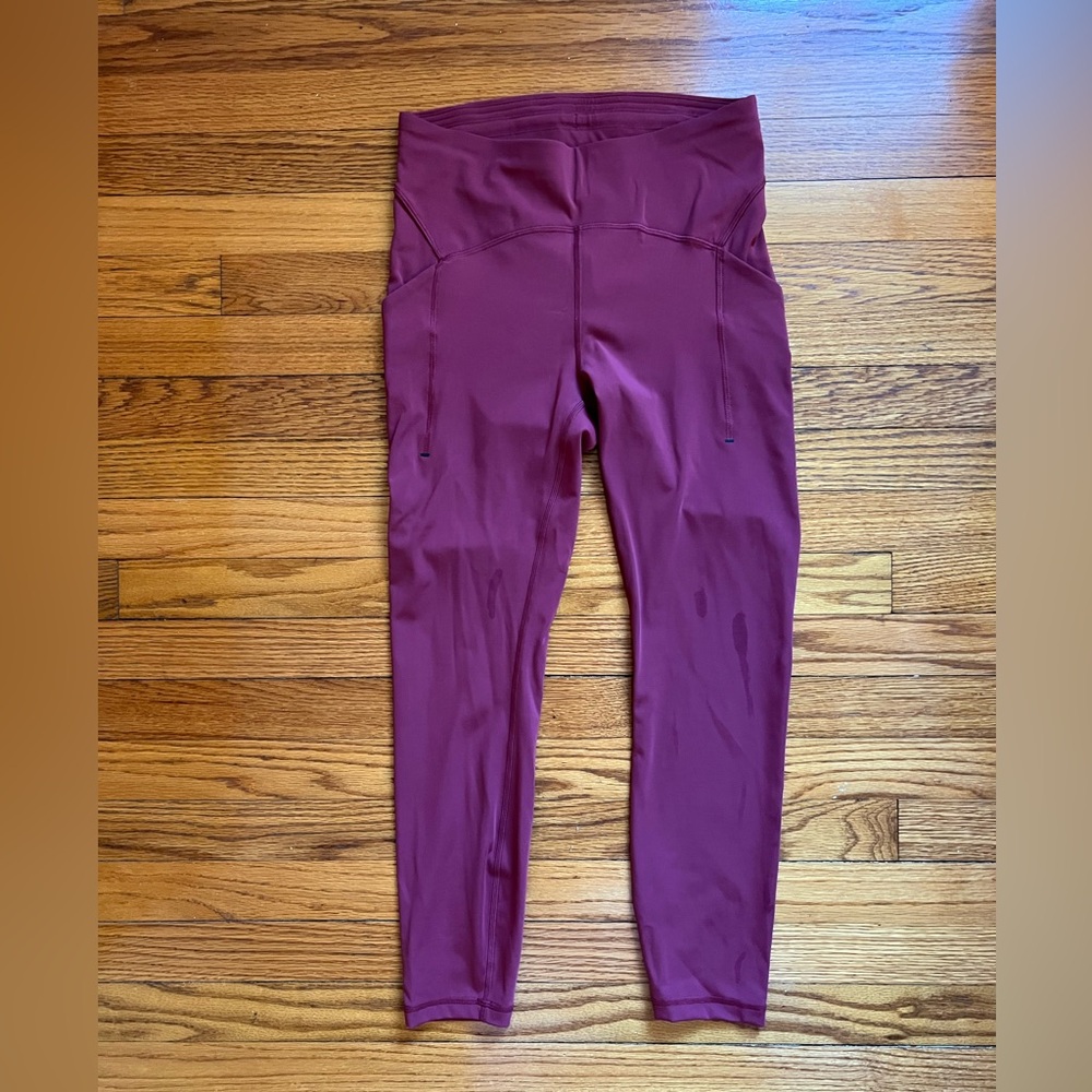 NWOT lululemon power thru leggings